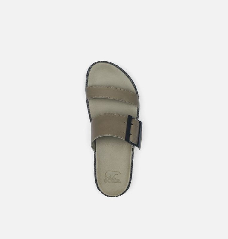 Chanclas Sorel Mujer - Roaming™ Buckle Verde Oliva - 72659-YJDR